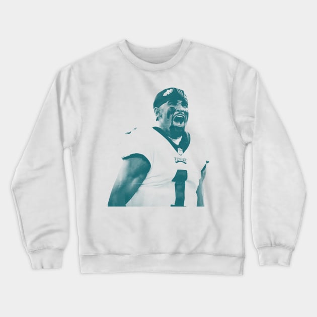 Number One Of Philadelphia Eagles Crewneck Sweatshirt by Campfire Classic